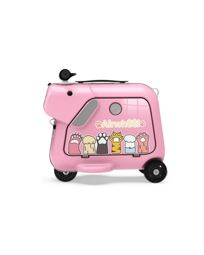 Airwheel_luggage_SQ3_children_suitcase_pink_electric_smart_riding_cabin_size_scooter_valise_electrique_intelligente_cabine_enfant_jouet_trotinette